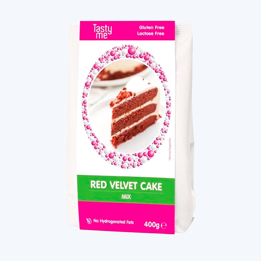 Preparado Cupcake/Bolo Red Velvet 400gr - Sem Glúten/Lactose