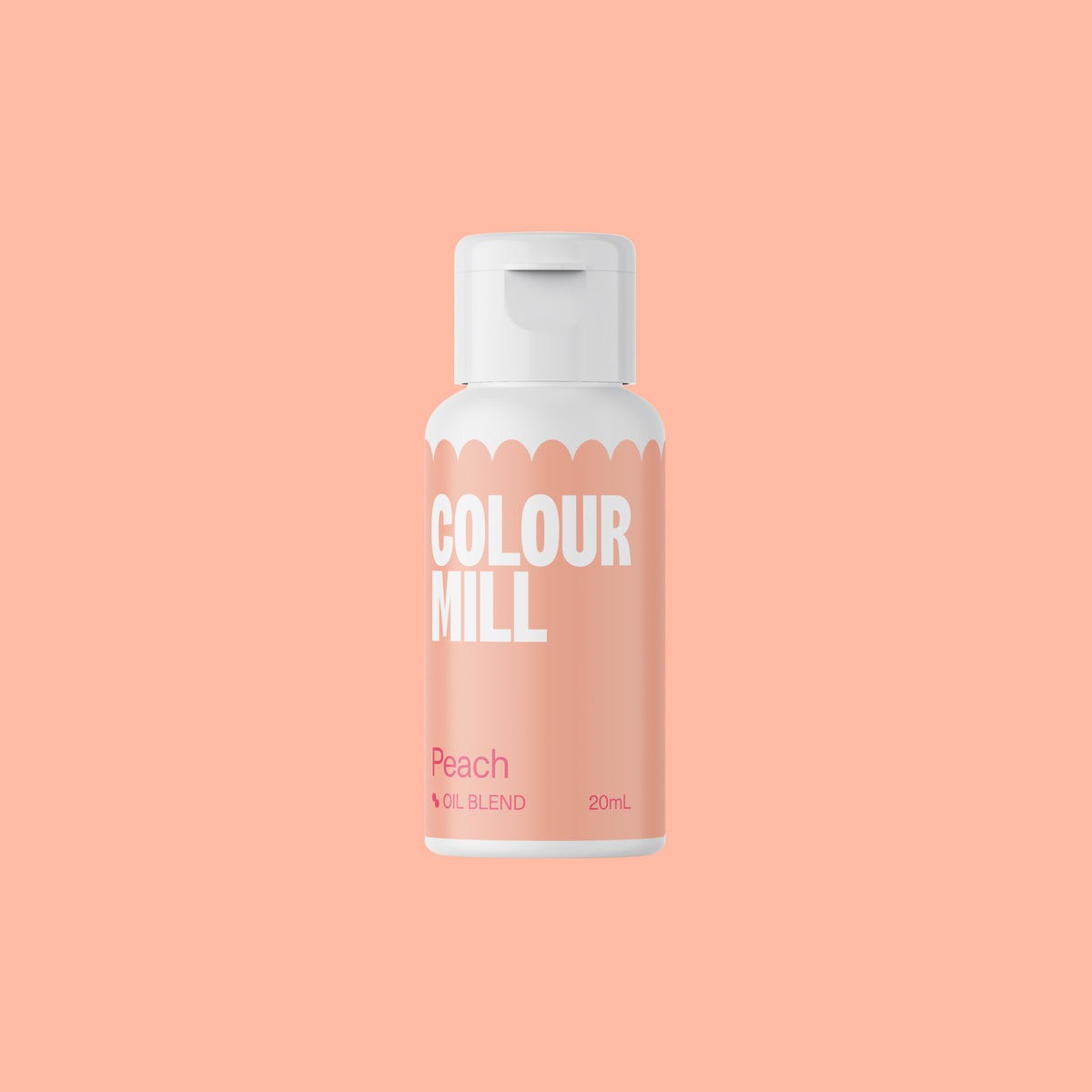 Colour Mill Oil-Based Gel Food Coloring 20ml - Peach