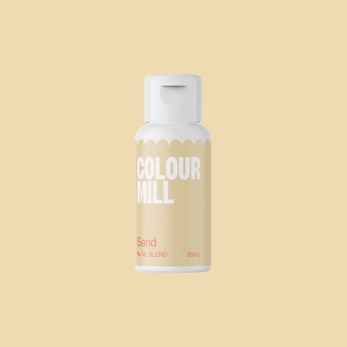 Colour Mill Oil-Based Gel Food Coloring 20ml - Sand