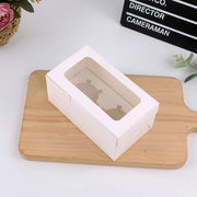 Box 16x9x7.5cm 2 Cupcakes - Pack of 6 units