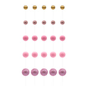 Pink &amp; Gold Sphere Set