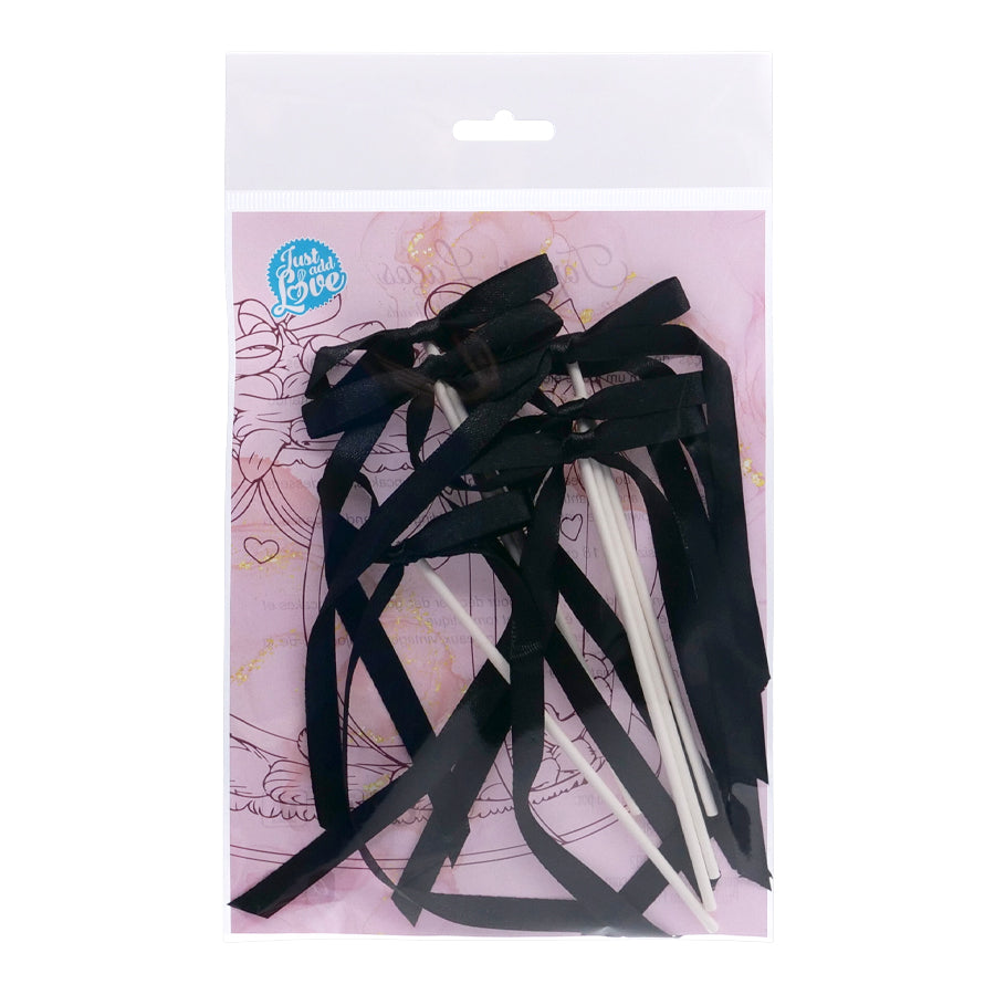 Topper Laços Preto - 6un