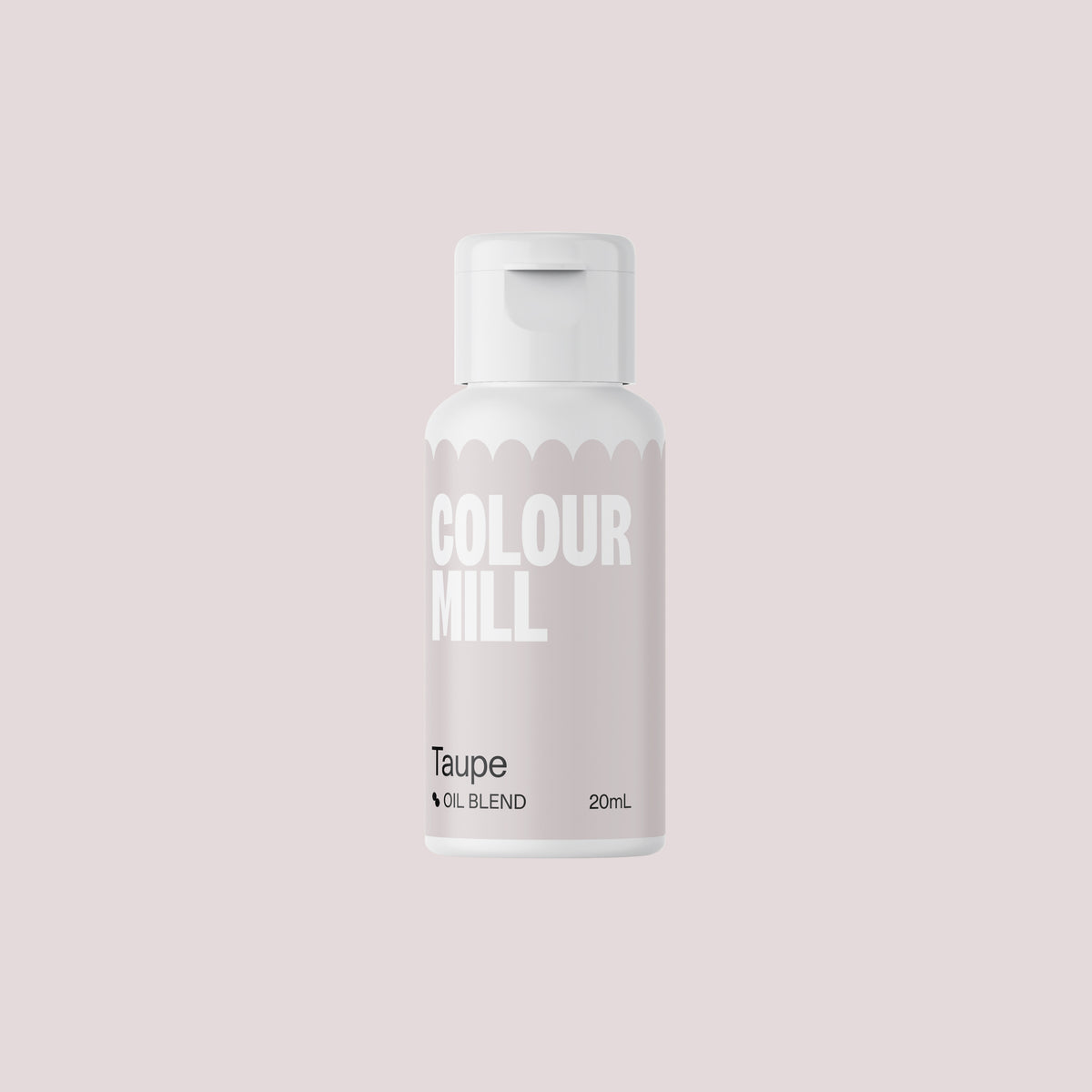 Colour Mill Oil-Based Gel Food Coloring 20ml - Taupe