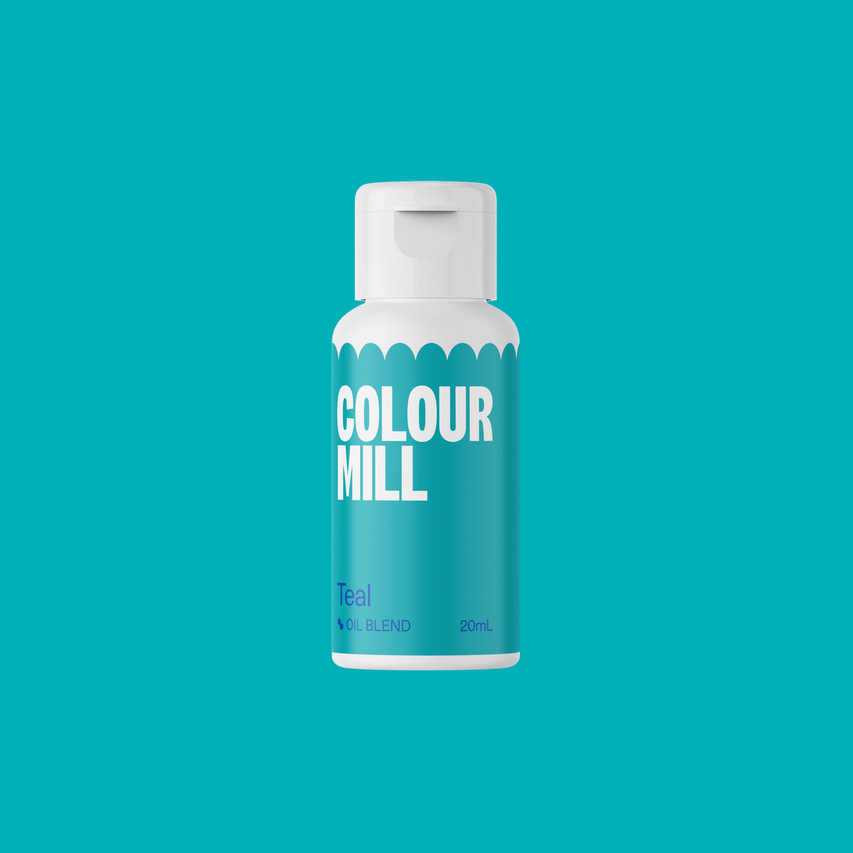 Colour Mill Oil-Based Gel Food Coloring 20ml - Teal