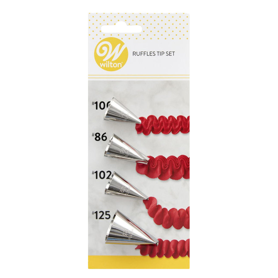 Set of 4 Pastry Nozzles #003, #005, #016, #018