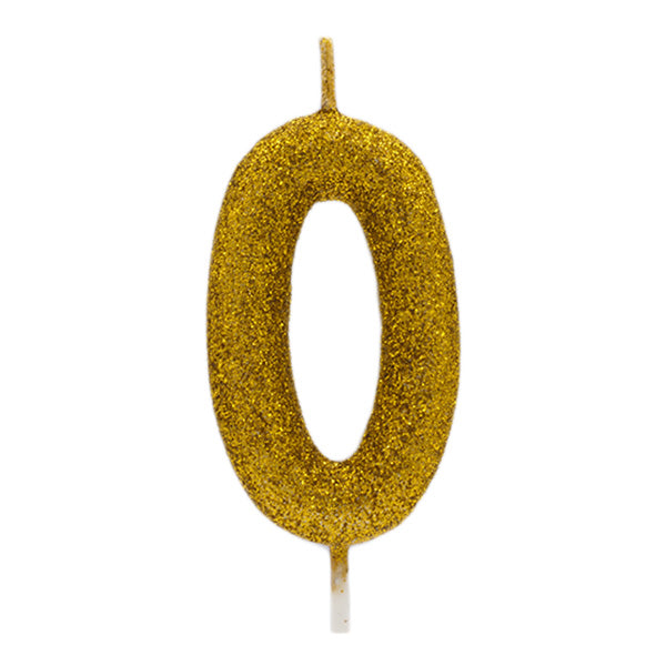 Gold Glitter Candle No.