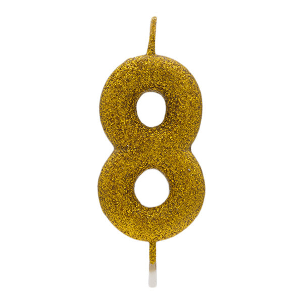 Gold Glitter Candle No.