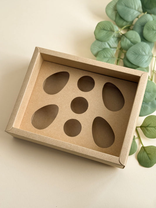 Caixa 4 Ovos 50g + 3 Doces - Kraft