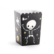 6 Caixas de Pipocas 7x7x12.5cm BOO! - Halloween