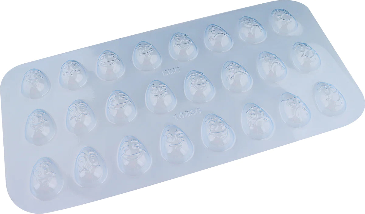 Egg-Shaped Faces and Mouths Modeling Sheet - CODE 881 