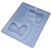 Special Chocolate Mold 3 Parts - Merry Christmas Boot - COD. 10229 