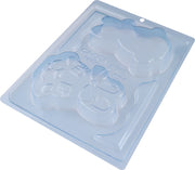Special 3-Part Chocolate Mold - Bunny Jewelry Box - CODE 10339