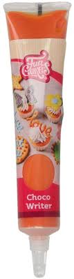 TUBO “CHOCO WRITER” FUNCAKES - LARANJA (25 G)