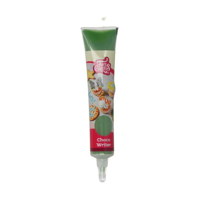 TUBO “CHOCO WRITER” FUNCAKES - VERDE (25 G)