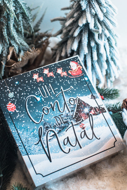 Caixa Conto "Uma Noite Feliz" c/ Berço Árvore - PACK10