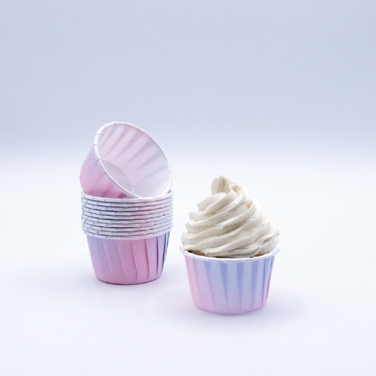 Cápsulas Cupcake Rosa & Lilás