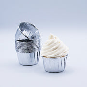 Cápsulas Cupcake Prata