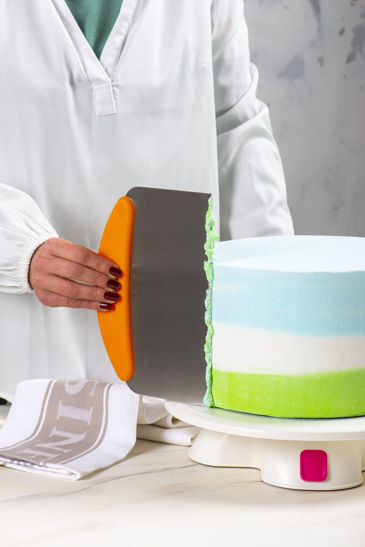 Decorative Smooth Spatula 22.5cm